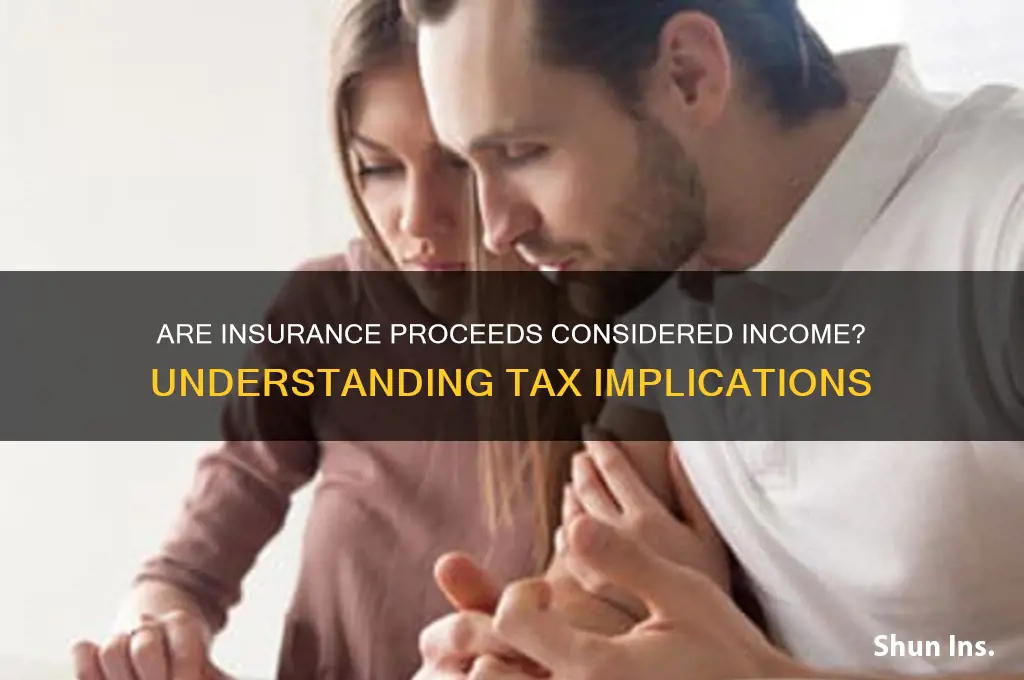 is insurance proceeds income
