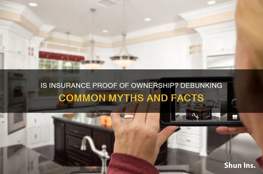 is insurance proof of ownership