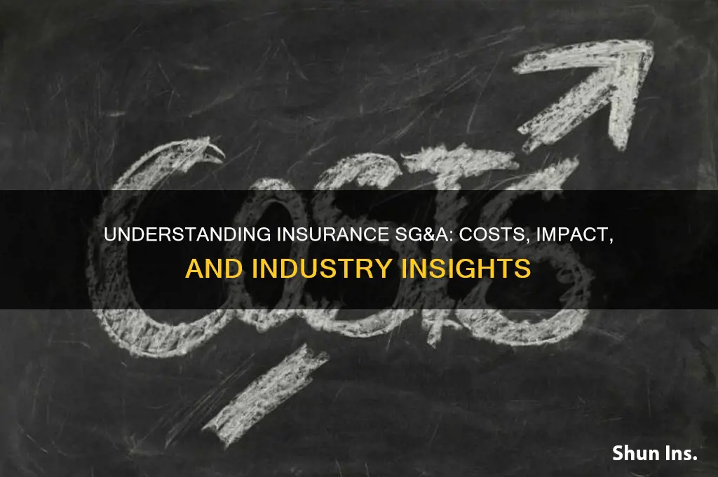is insurance sg&a