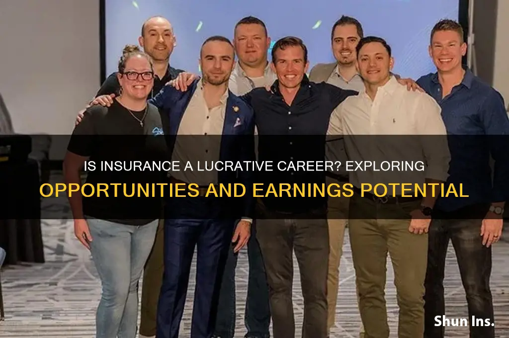 is insurance very lucrative careeer