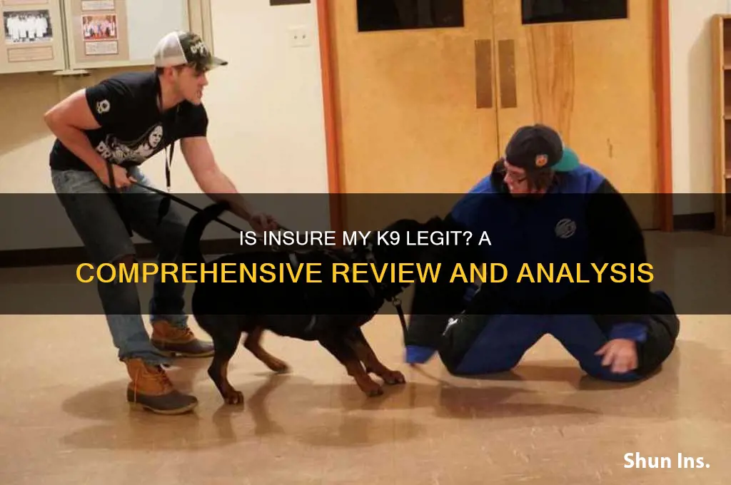 is insure my k9 legit