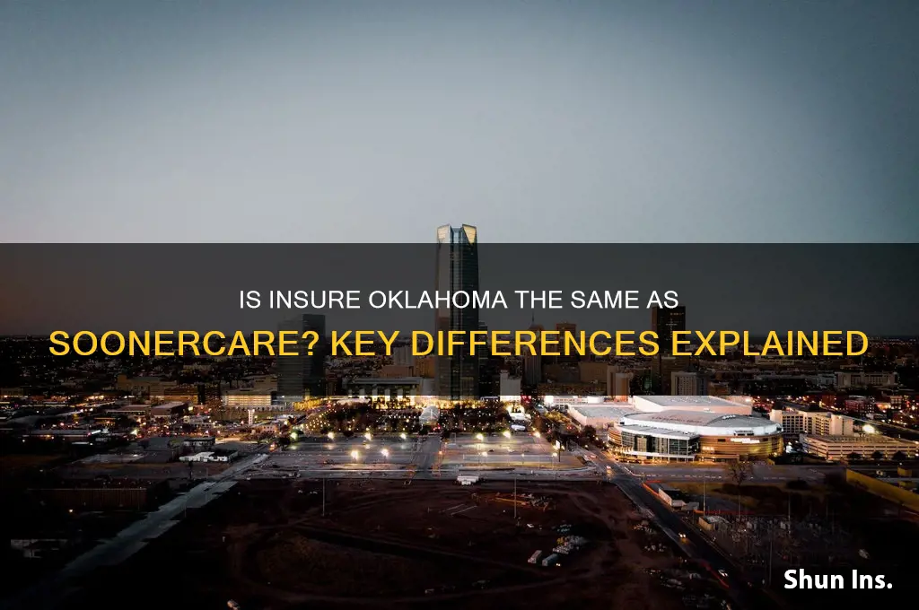 is insure oklahoma the same as soonercare