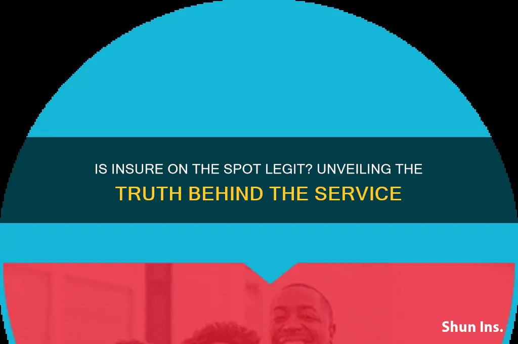 is insure on the spot legit