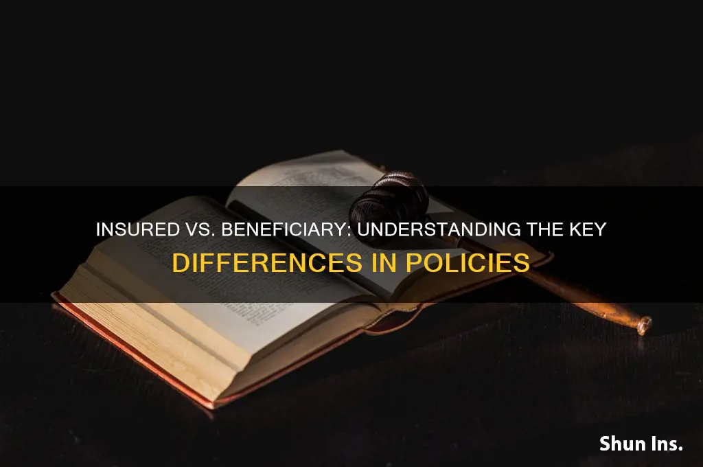 is insured and beneficiary the same thing