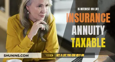 Life Insurance Annuity Interest: Taxable or Not?