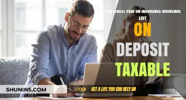 Are Insurance Dividends Left on Deposit Taxable? Interest Explained