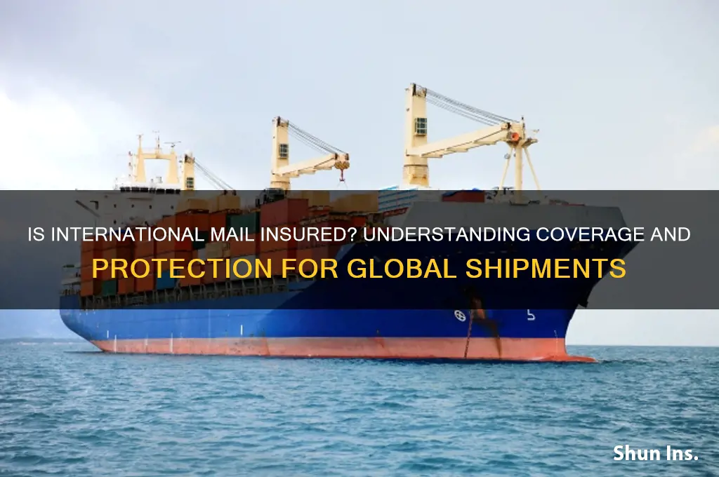 is international mail insured