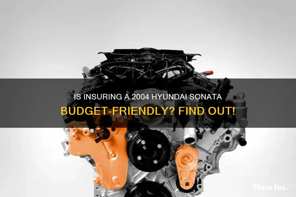 is is inexpensive to insure a 2004 hundai sonata