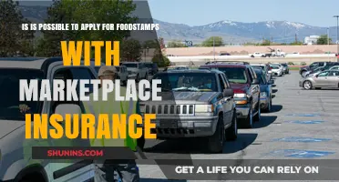 Marketplace Insurance: Can You Apply for Food Stamps?