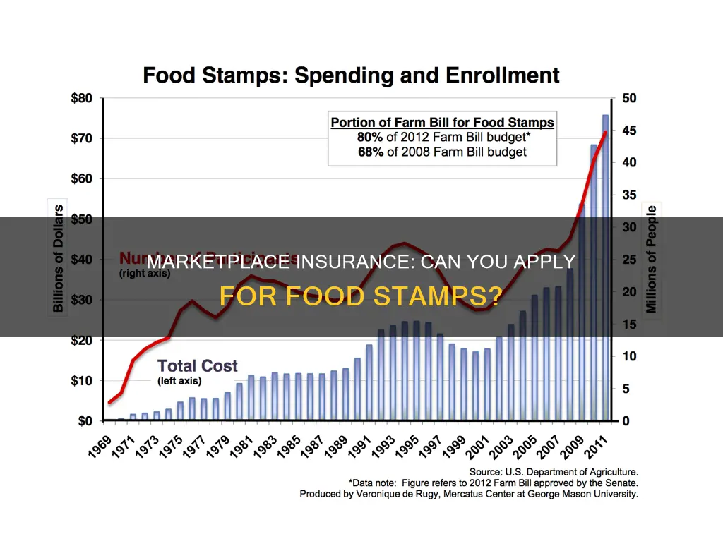 is is possible to apply for foodstamps with marketplace insurance