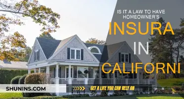 Homeowner's Insurance: California's Legal Requirements