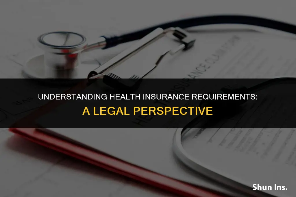 is it a law you have to have health insurance