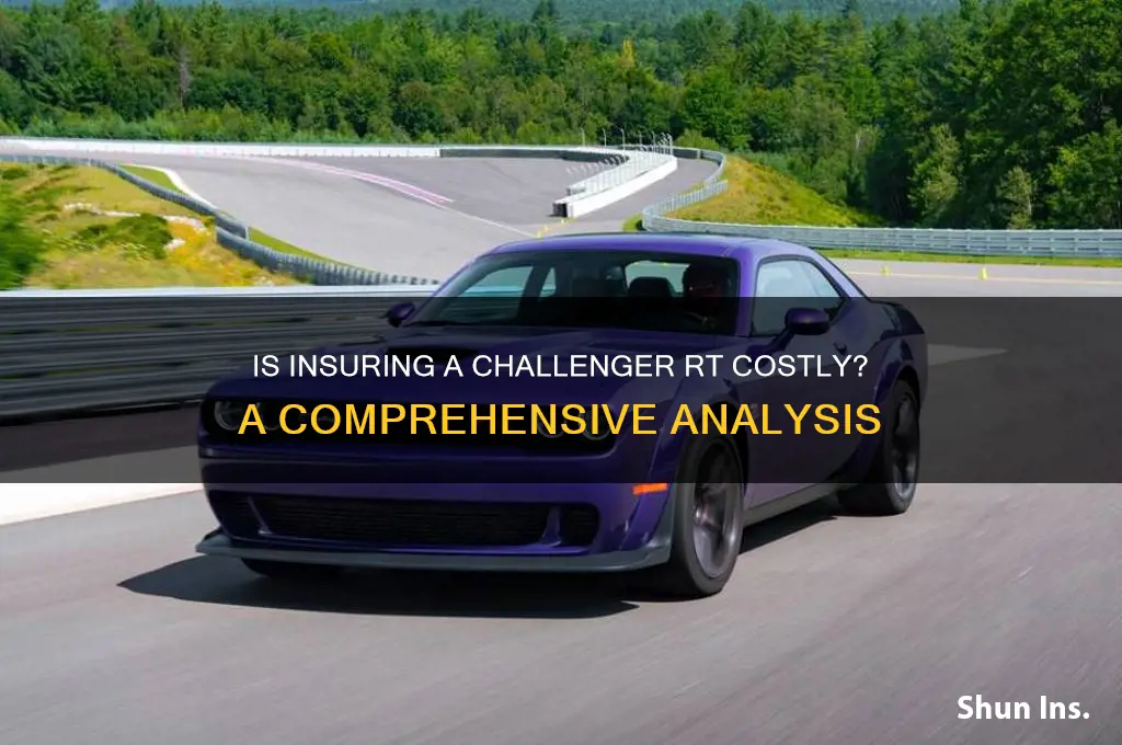 is it a lot to insure a challenger rt