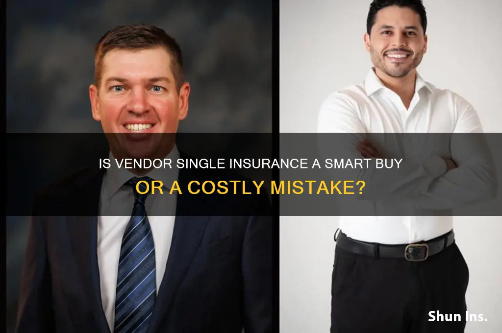 is it bad to purchase vendor single insurance