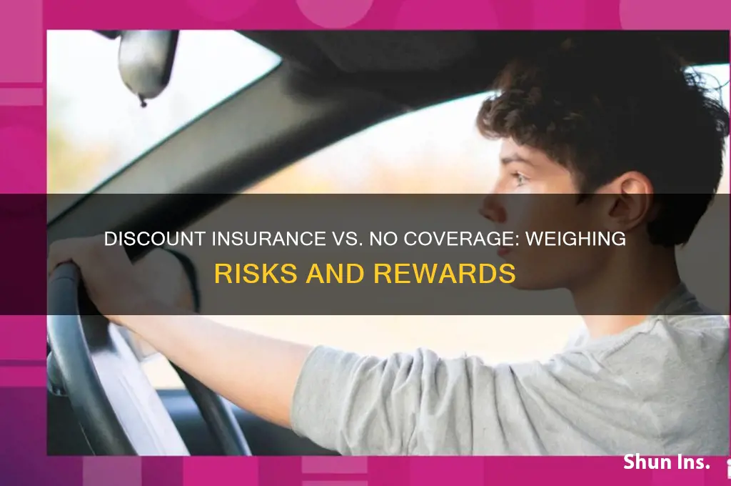 is it better to have discount insurance or no insurance