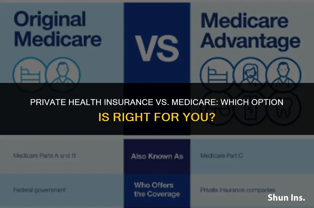 is it better to have private health insurance or medicare