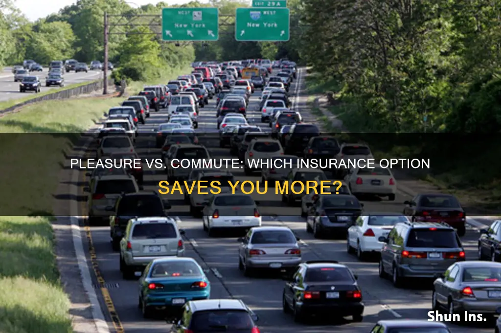 is it better to put pleasure or commute on insurance