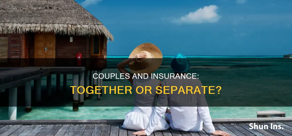 is it better.to go through one couples insurance or seperate