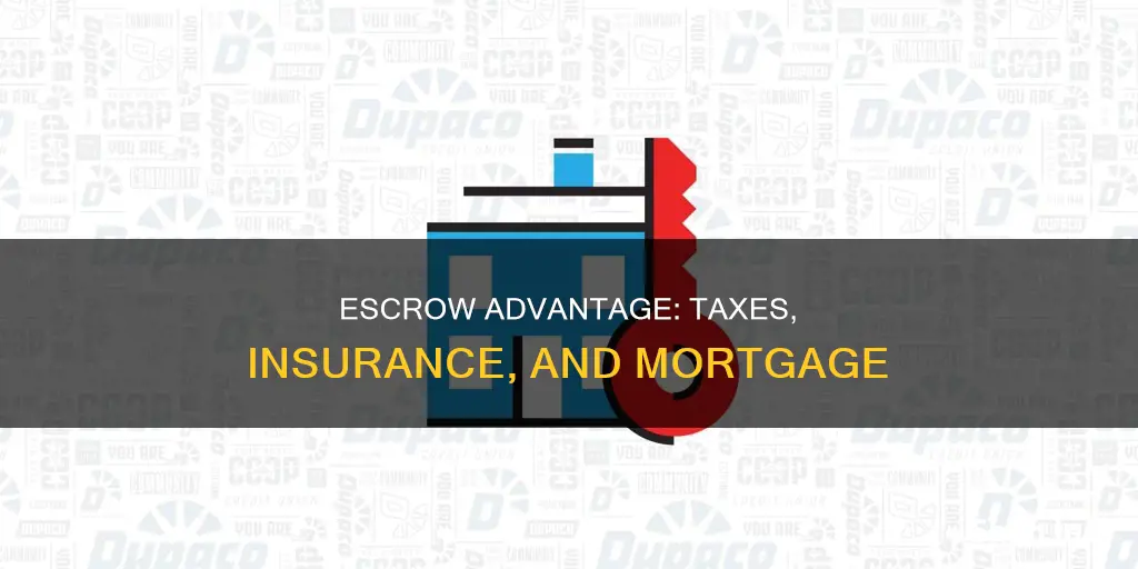 is it cheaper to escrow taxes and insurance mortgage