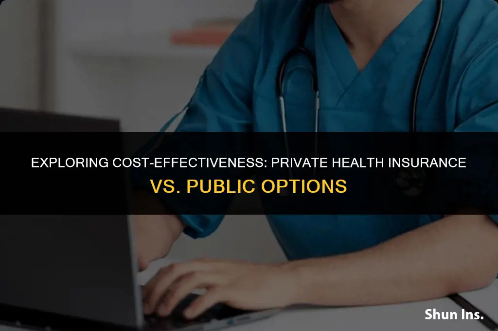 is it cheaper to have private health insurance