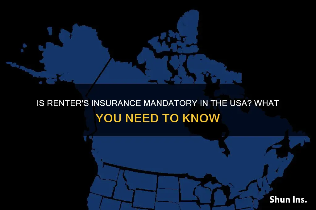 is it compulsory to have renter insurance in usa