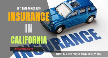 Auto Insurance in California: Easy or Difficult?