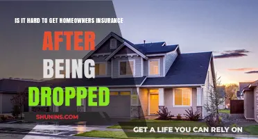 Finding Home Insurance After Being Dropped: Difficult?