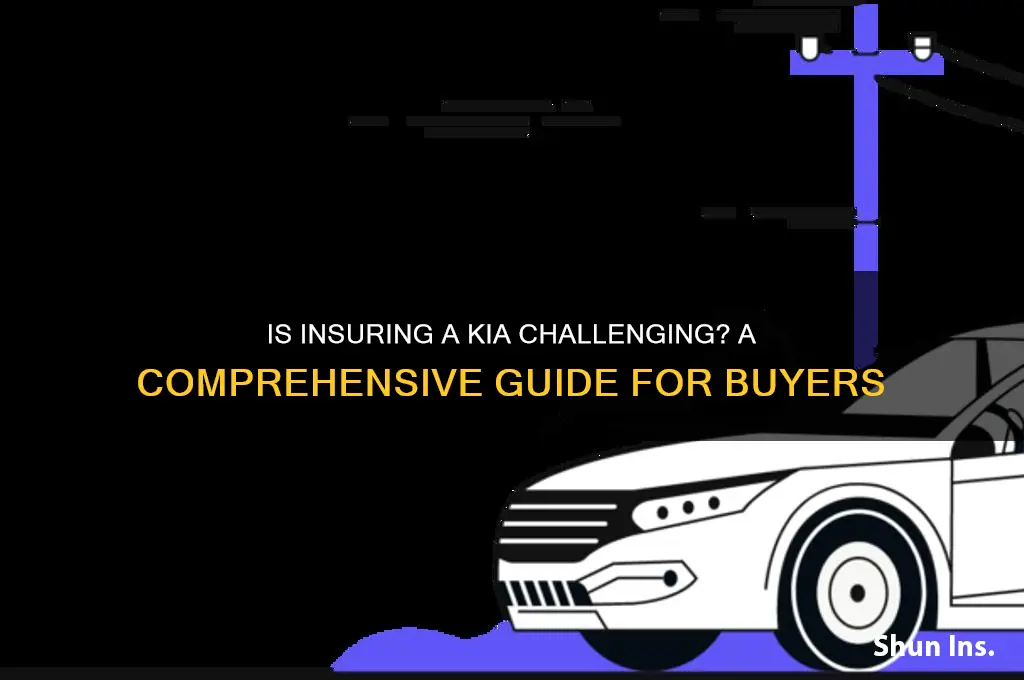 is it hard to insure a kia