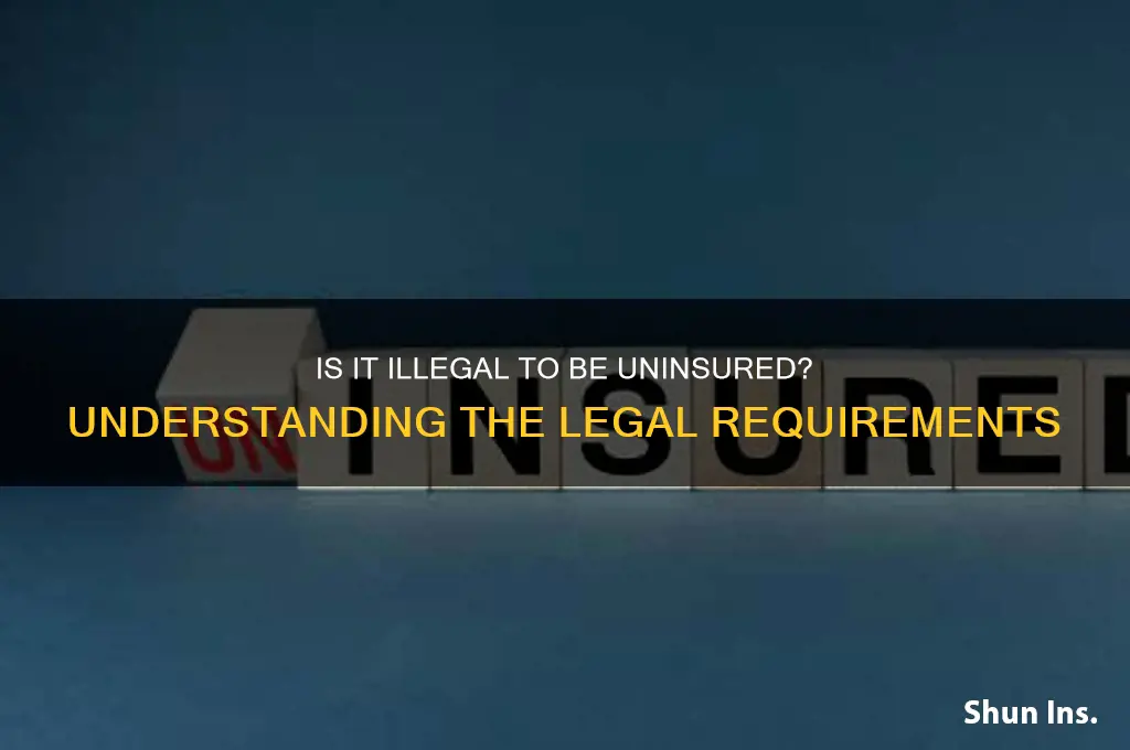 is it illegal for me to not have insurance
