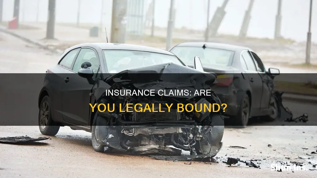 is it illegal not to go through insurance