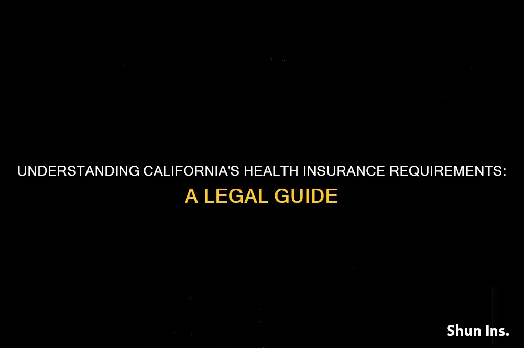 is it illegal not to have health insurance in california