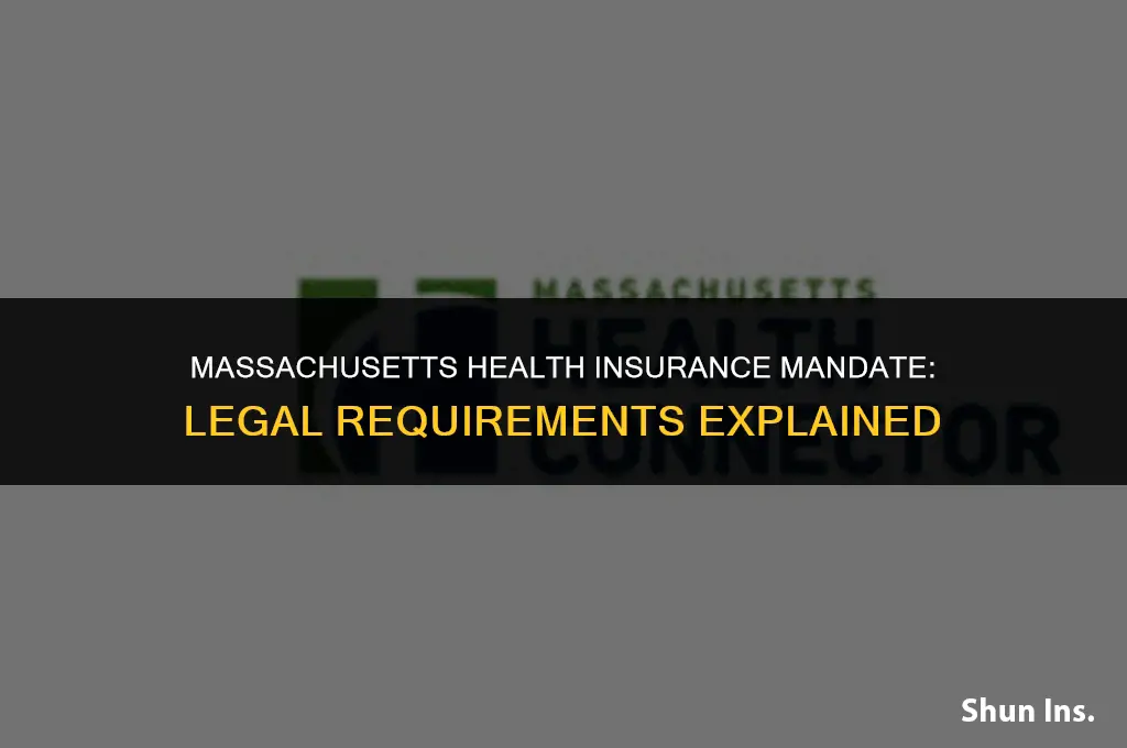 is it illegal not to have health insurance in massachusetts
