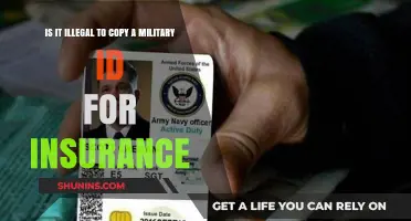Copying Military IDs for Insurance: Legal or Criminal Offense?