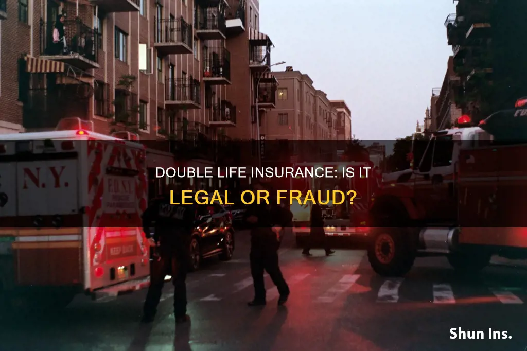 is it illegal to have double life insurance