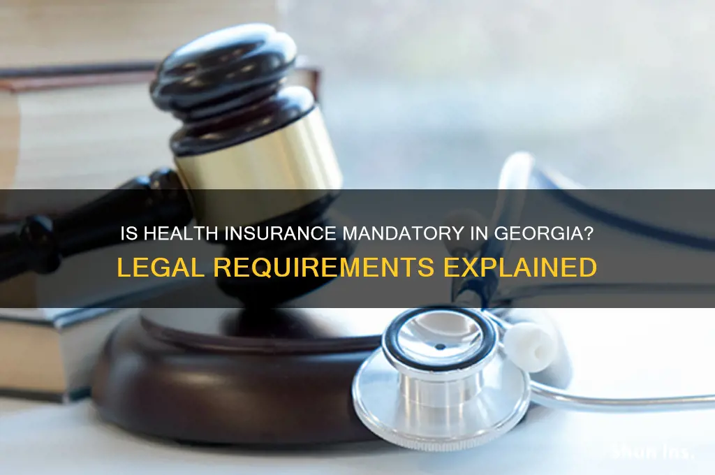 is it illegal to not have health insurance in georgia