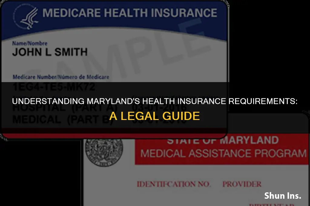 is it illegal to not have health insurance in maryland