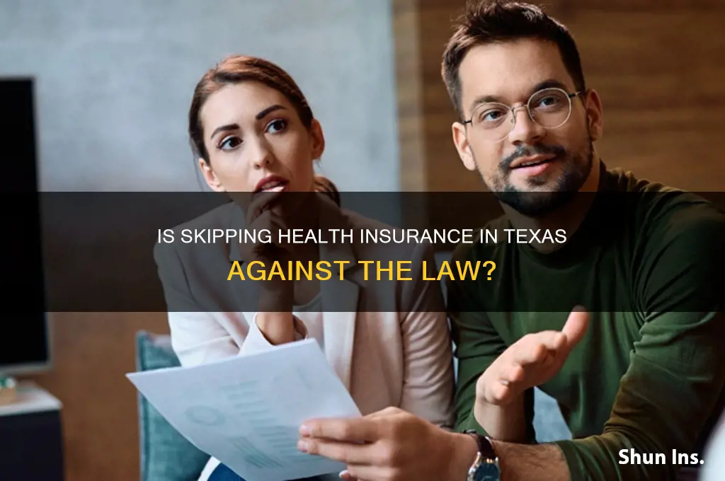 is it illegal to not have health insurance in texas