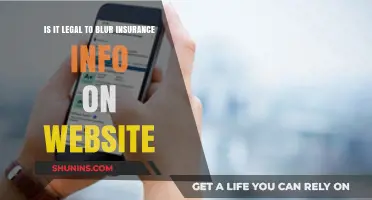 Blurring Insurance Info on Websites: Legal or Liability Risk?