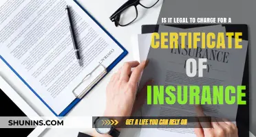 Charging for Insurance Certificates: Legal or Unlawful Practice?