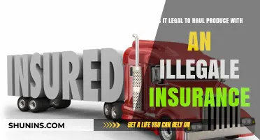 Hauling Produce with Illegal Insurance: Legal Risks and Consequences