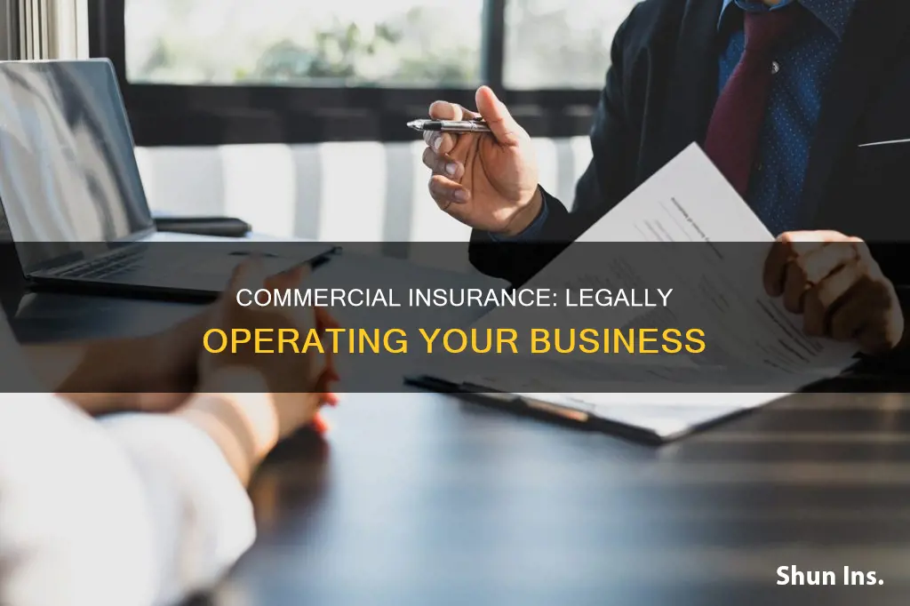 is it legal to operate a commercial business insurance