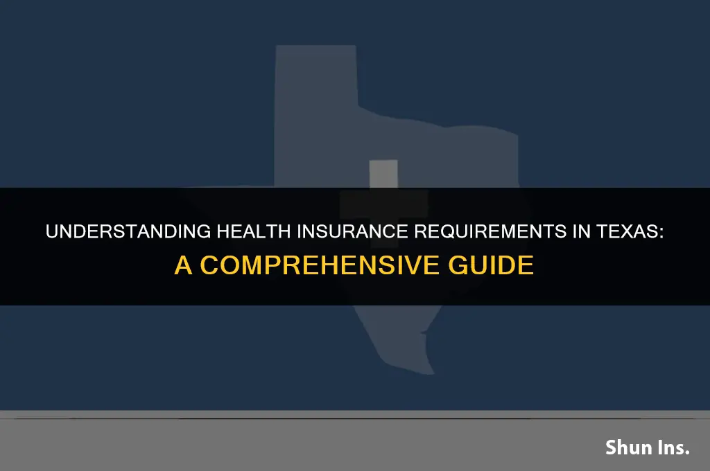is it mandatory to have health insurance in texas