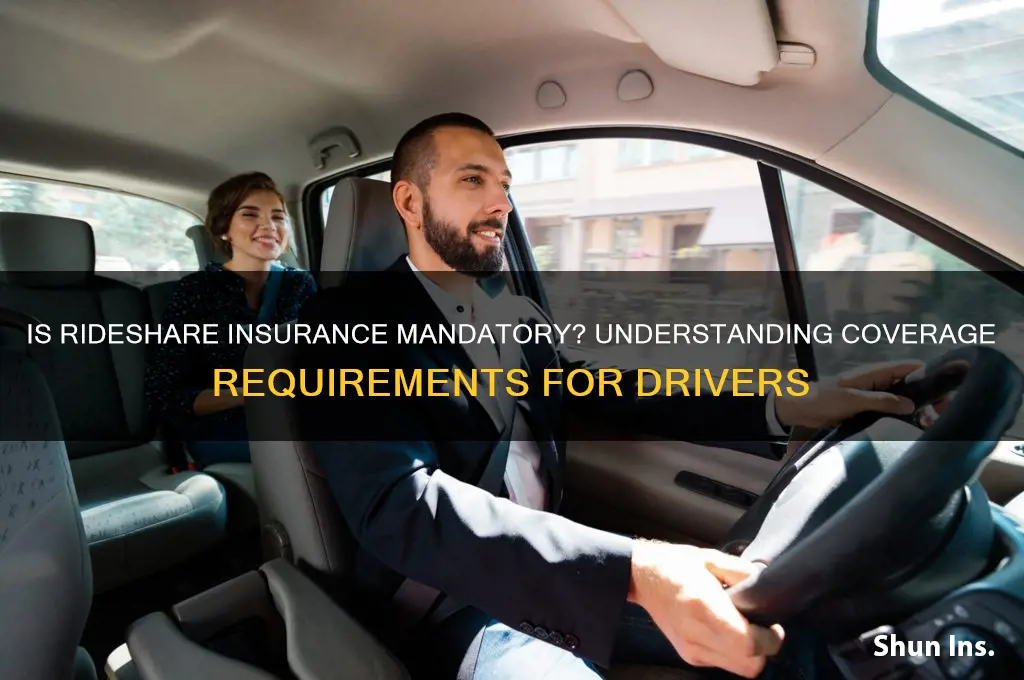 is it mandatory to have rideshare insurance