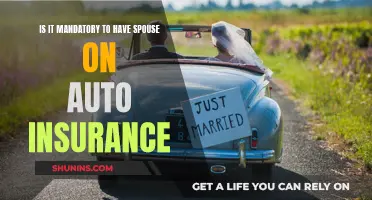 Auto Insurance and Spouse: A Mandatory Clause?