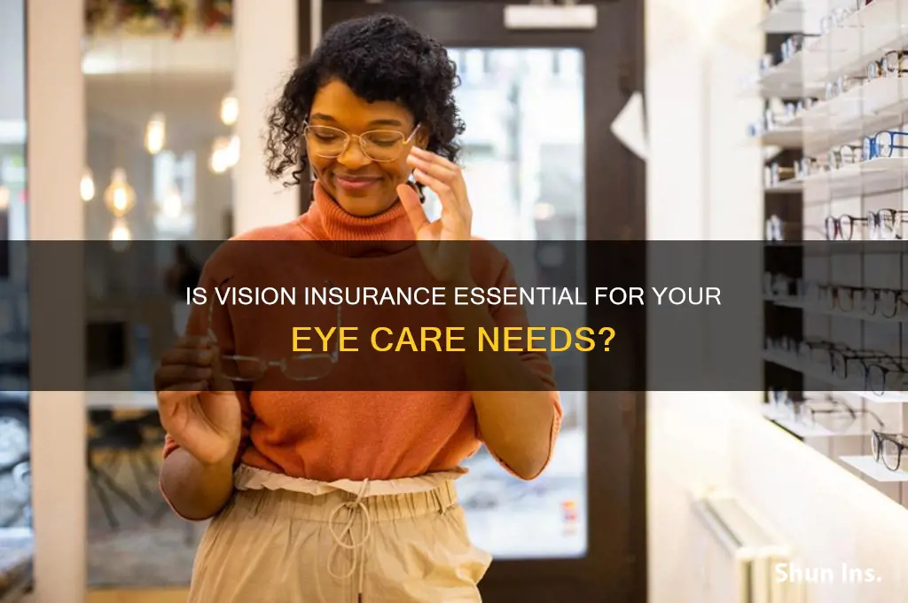 is it necessary to choose a vision insurance
