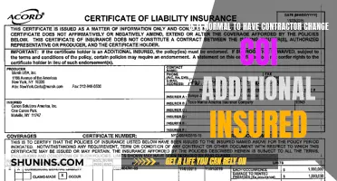 Contractor COI: Additional Insured Changes Normal?