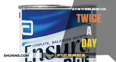 Is Drinking Ensure Plus Twice Daily Safe and Beneficial?