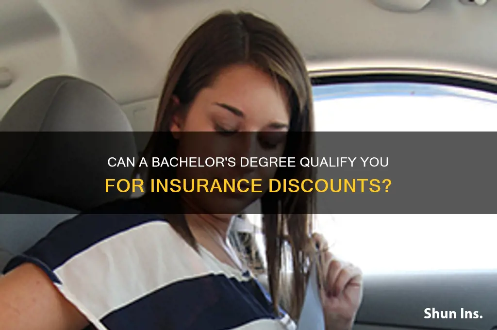 is it okay for sending bachelors degree for insurance discount