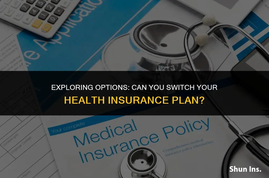 is it possible to change health insurance