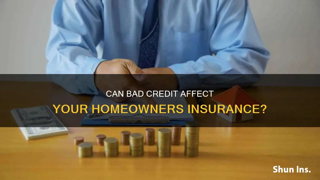 is it possible to get homeowners insurance with bad credit